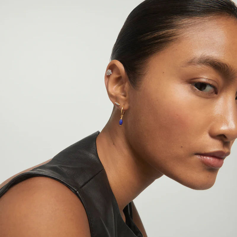 Lapis Lazuli Nomad Hoops