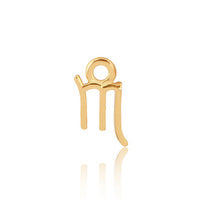 Zodiac Charm 14ct Gold Vermeil