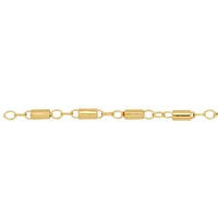 Marrakesh - Cable Chain with Tube Beads