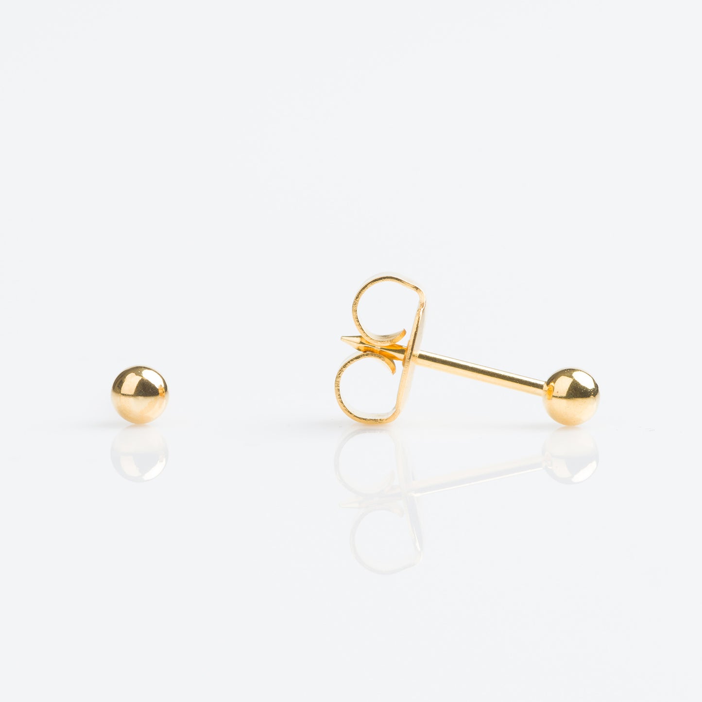 9K Solid Gold 3mm Ball