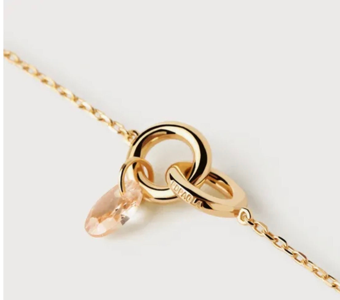 Peach Lily Bracelet
