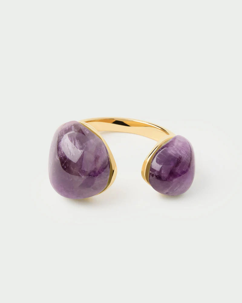 Amethyst Gravity Ring