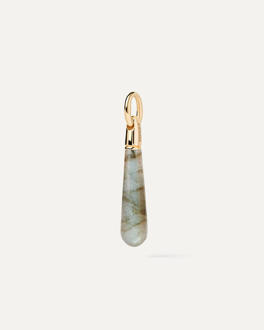 Labradorite Large Drop Pendant