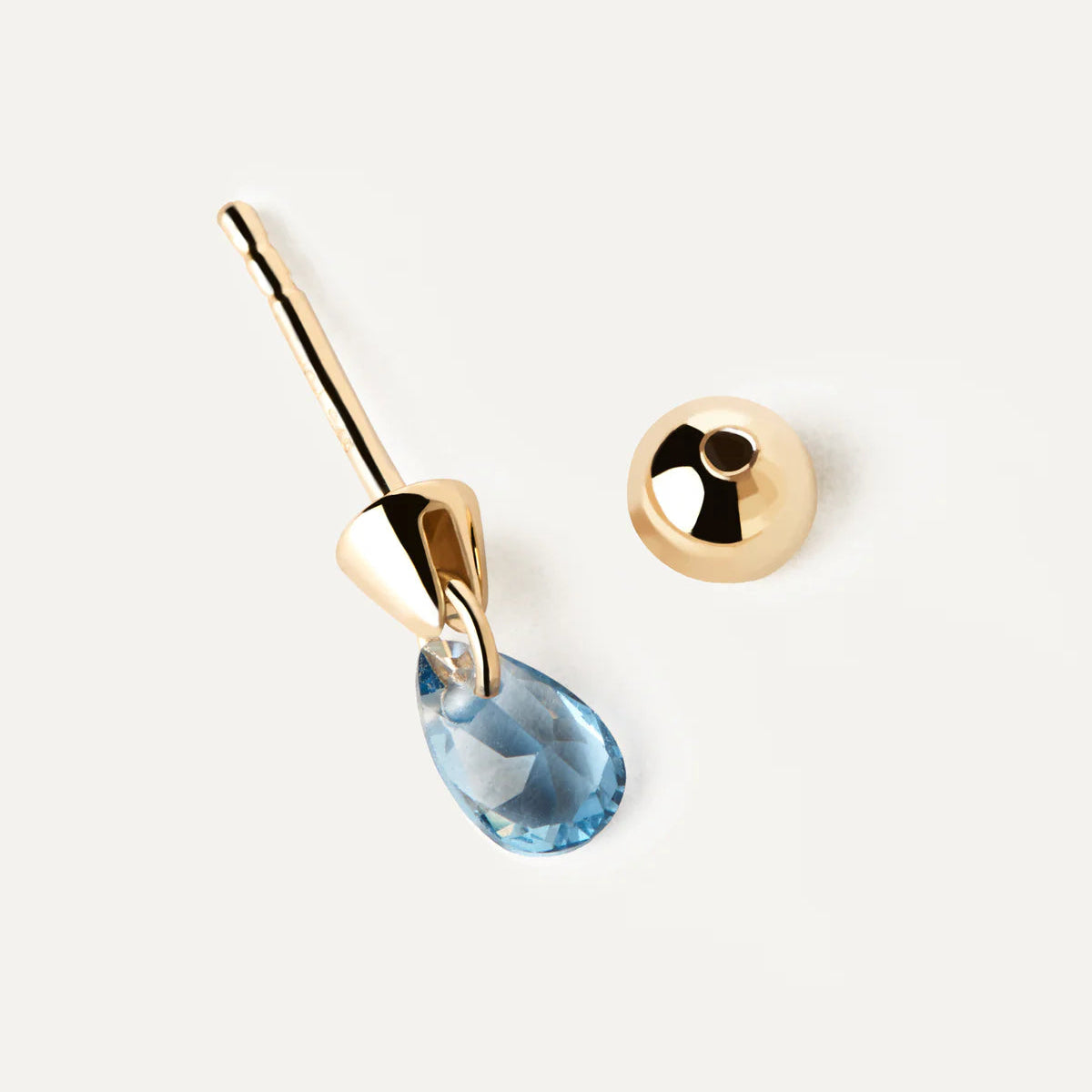 Blue Lily Single Earring