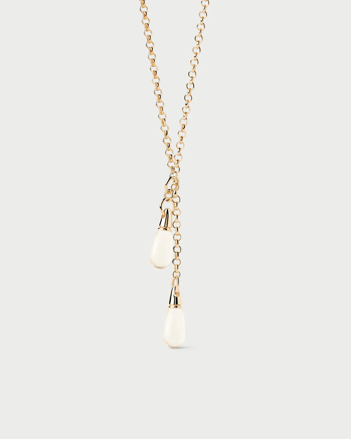 Rock crystal Tango chain necklace