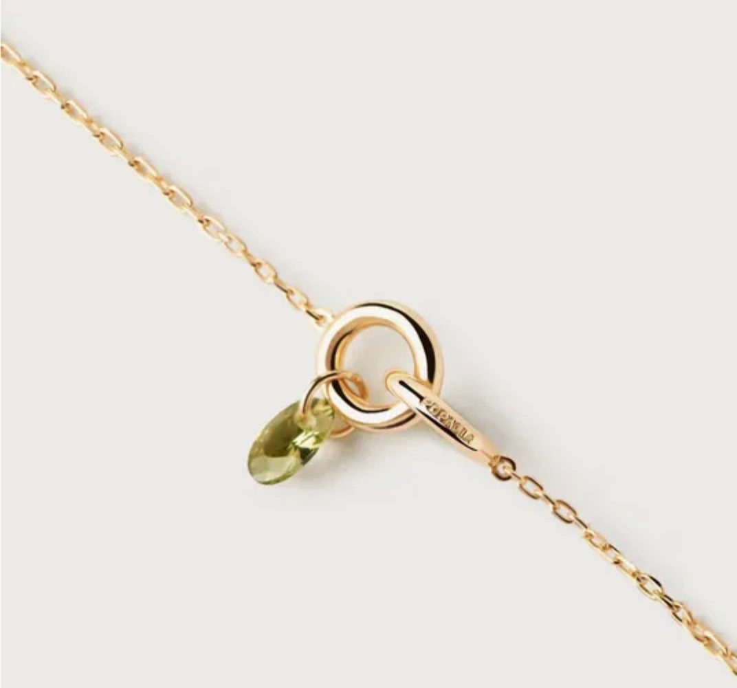 Green Lily Bracelet