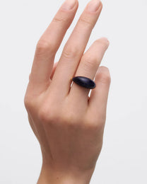 Sodalite Cosmos stamp ring
