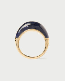 Sodalite Cosmos stamp ring