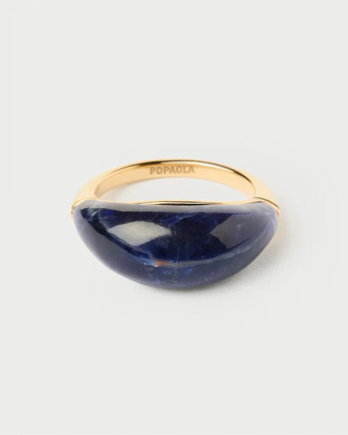 Sodalite Cosmos stamp ring