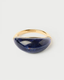 Sodalite Cosmos stamp ring