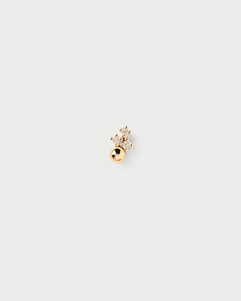 Diamonds and gold Blake Single Earring