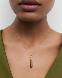 Tiger Eye Large Drop pendant