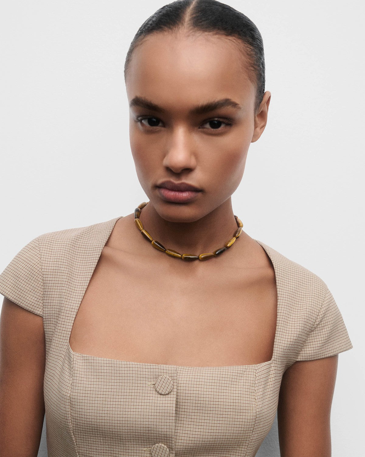 Tiger Eye Drop necklace