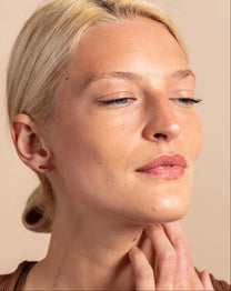 Black Gold Galaxy Earrings