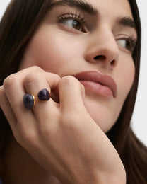 Amethyst Gravity Ring