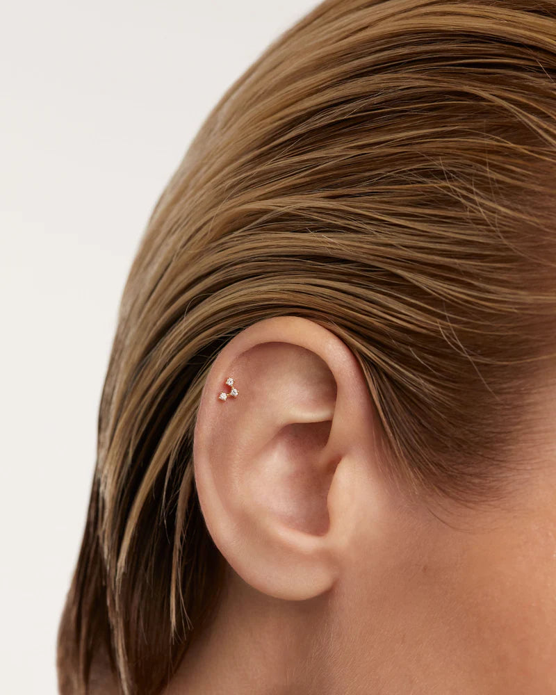 Diamonds and gold Nolita Single Earring