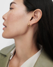 Prehnite Isla hoops