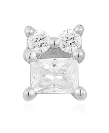 Bam Bam - White CZ 14K White Gold