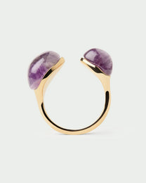 Amethyst Gravity Ring