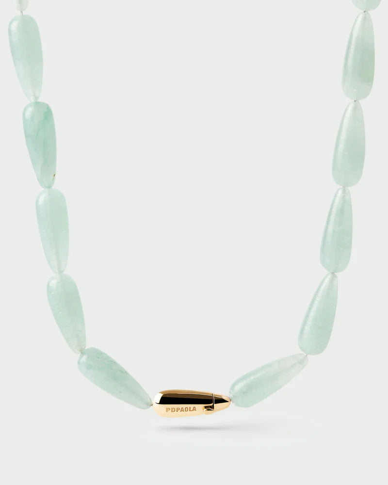 Green Aventurine Drop Necklace