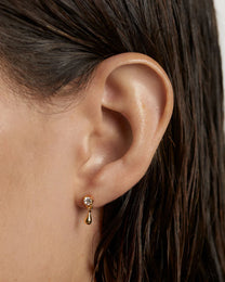 Water single stud Earring