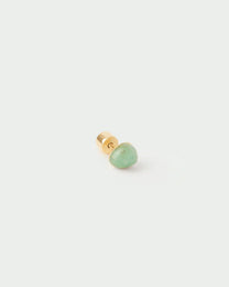 Green Aventurine Gravity Ear Piercing