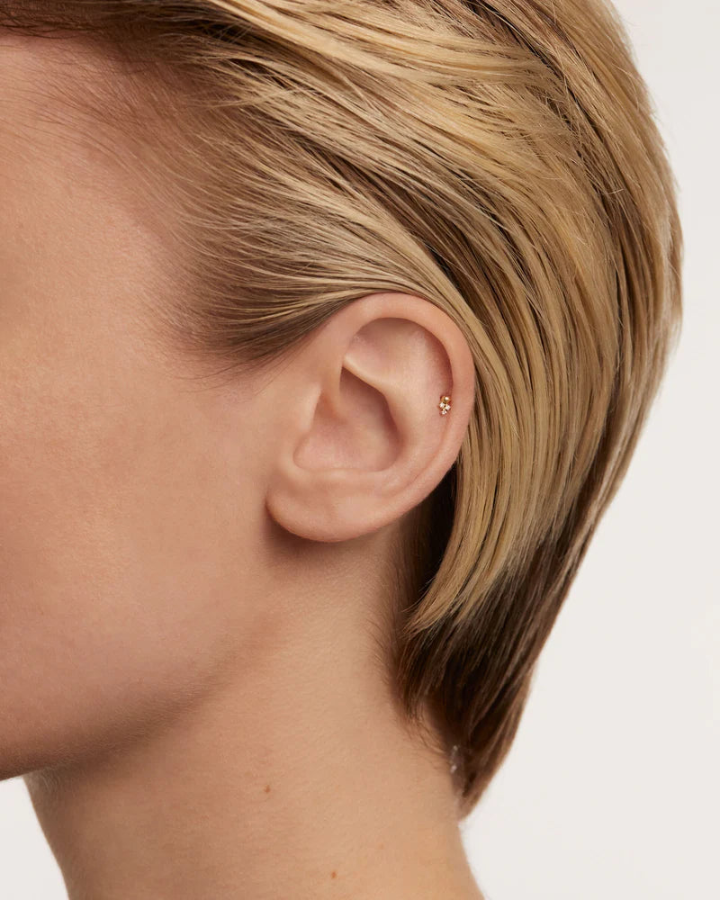 Diamonds and gold Blake Single Earring