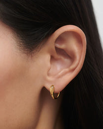 Prehnite Isla hoops