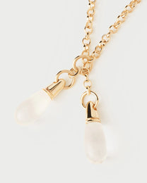 Rock crystal Tango chain necklace
