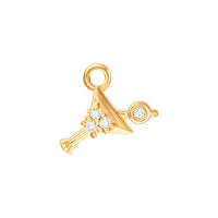 Friendship Charm 14ct Gold Vermeil