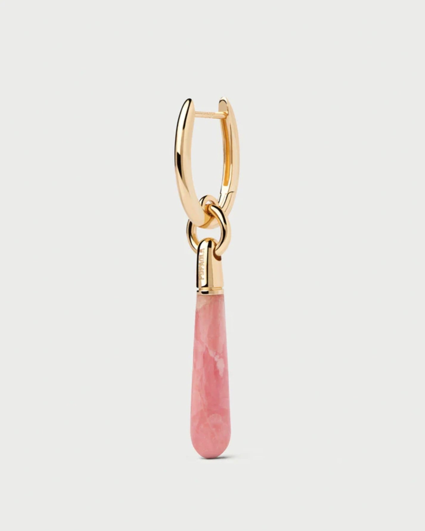 Rhodochrosite Large Jupiter single earring