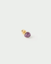 Amethyst Gravity Ear Piercing