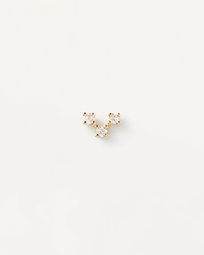 Diamonds and gold Nolita Single Earring