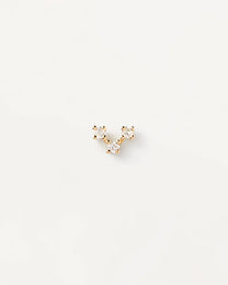Diamonds and gold Nolita Single Earring
