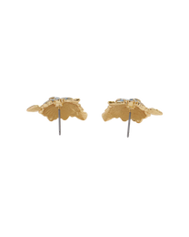 Enamel Hydrangea Earrings