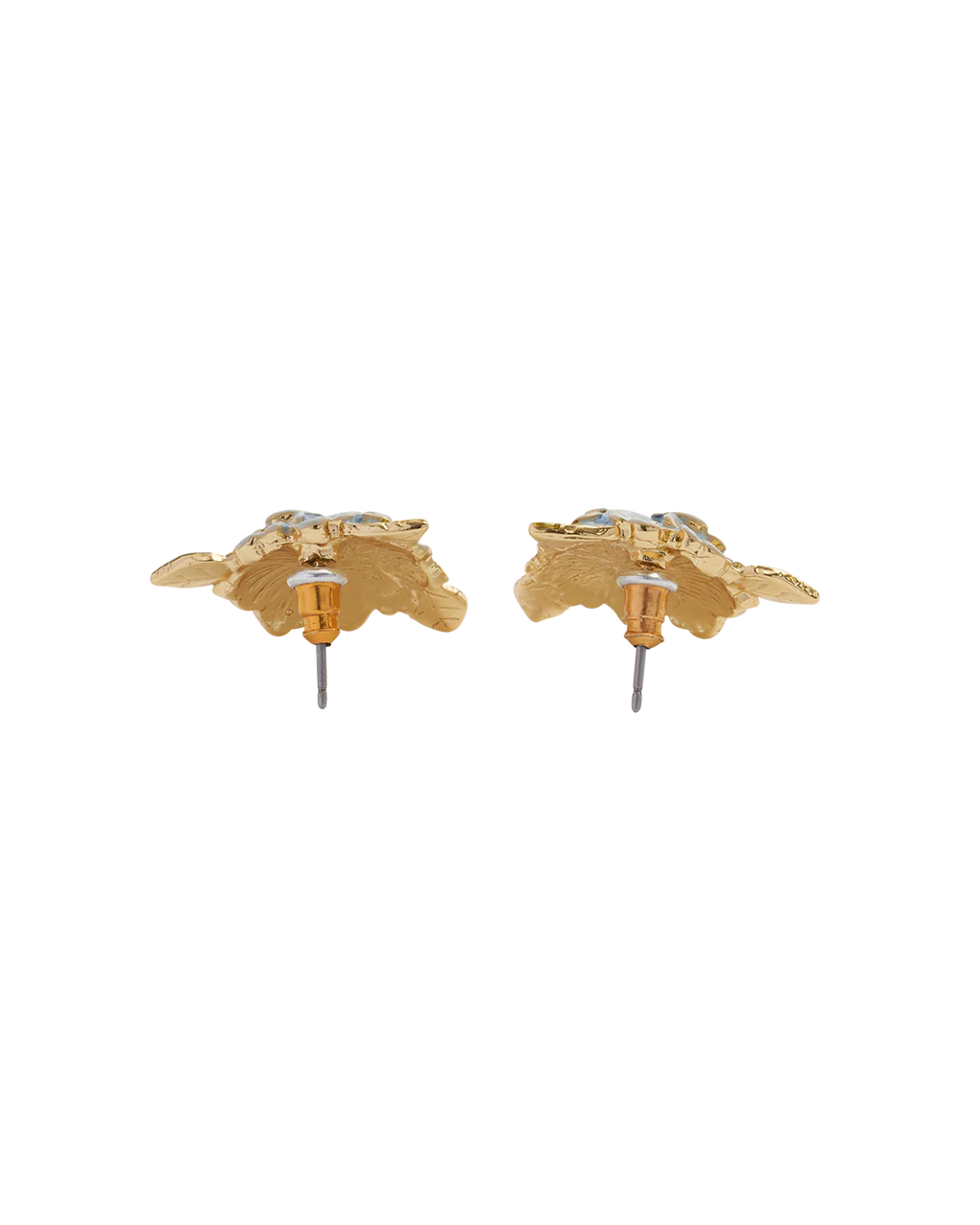 Enamel Hydrangea Earrings