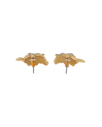 Enamel Hydrangea Earrings