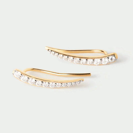 Riga climbing earrings