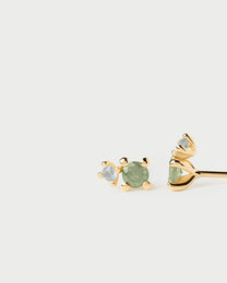 Moss stud earrings