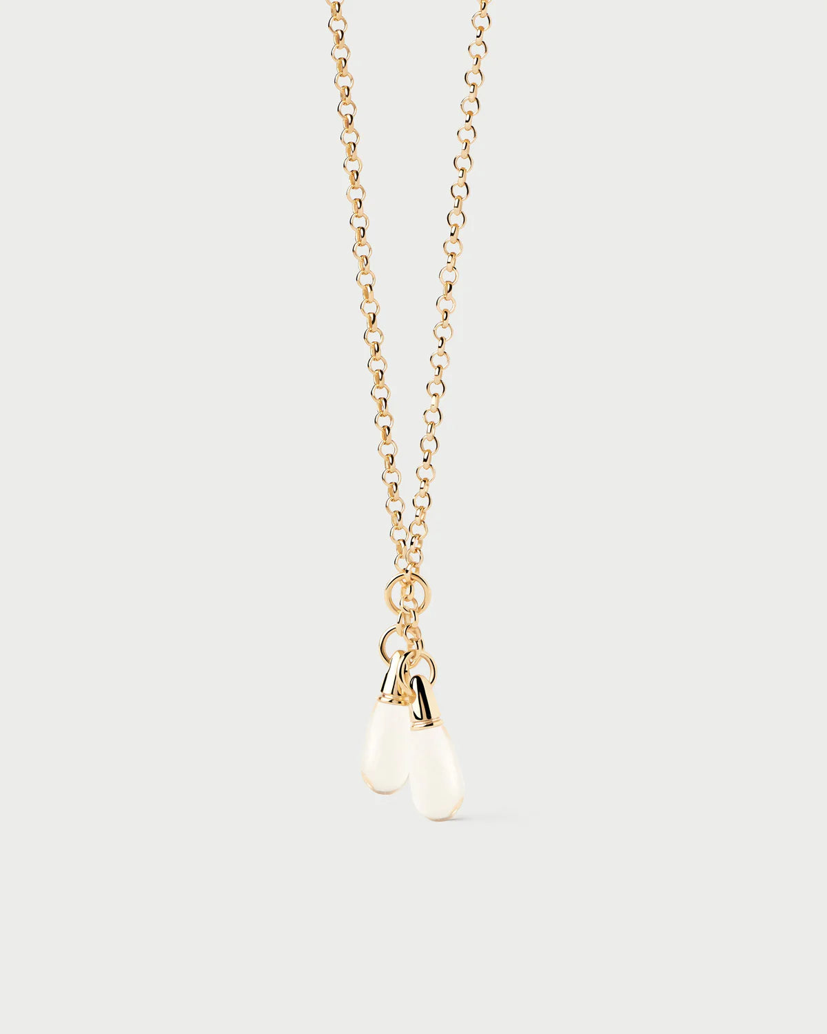 Rock crystal Tango chain necklace