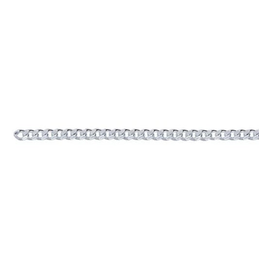 Reykjavik - 2mm Diamond Cut Curb Chain (DISC)