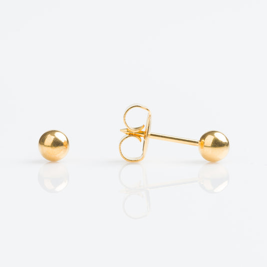 9K Solid Gold 4mm Ball (4)