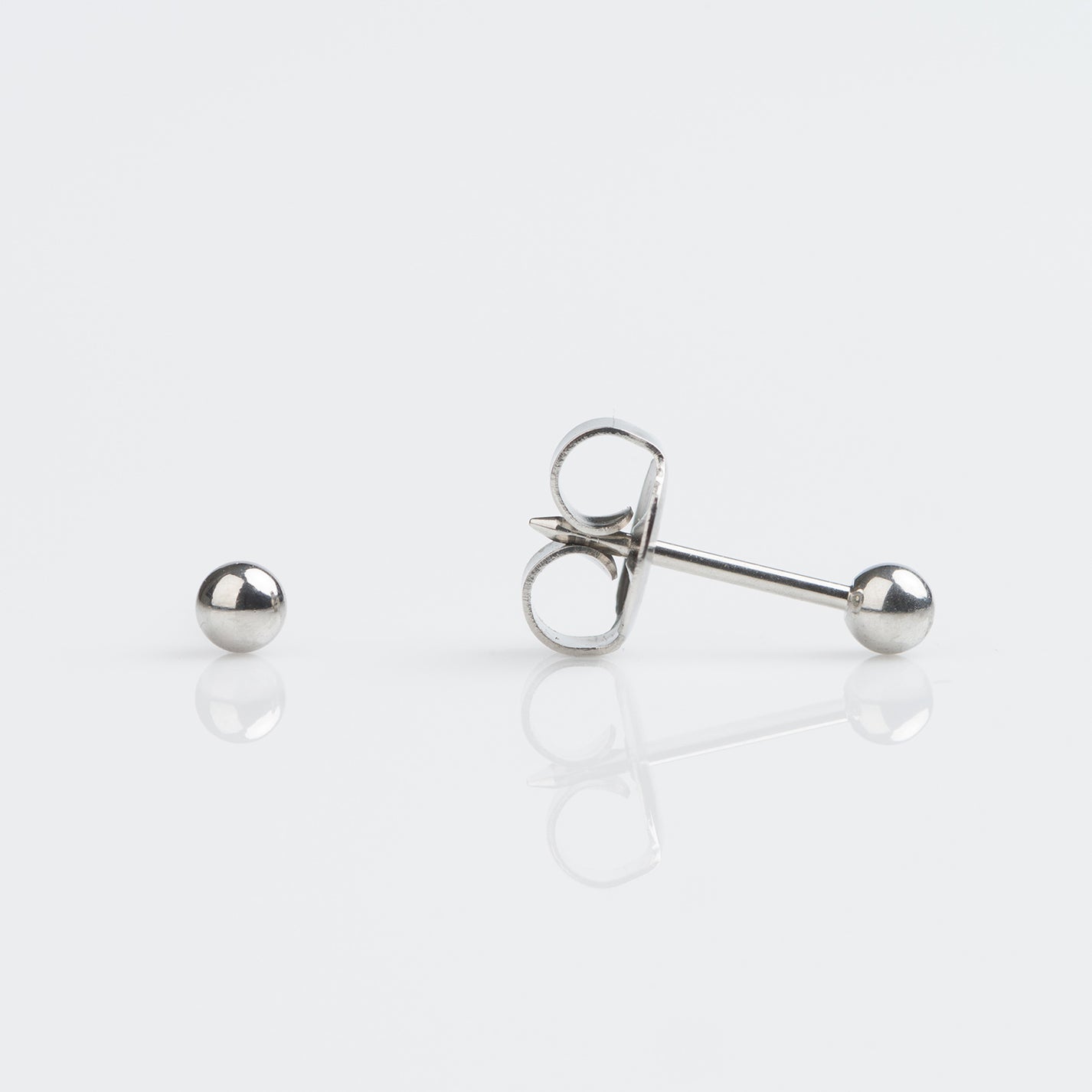 9K Solid White gold 3mm Ball (9)