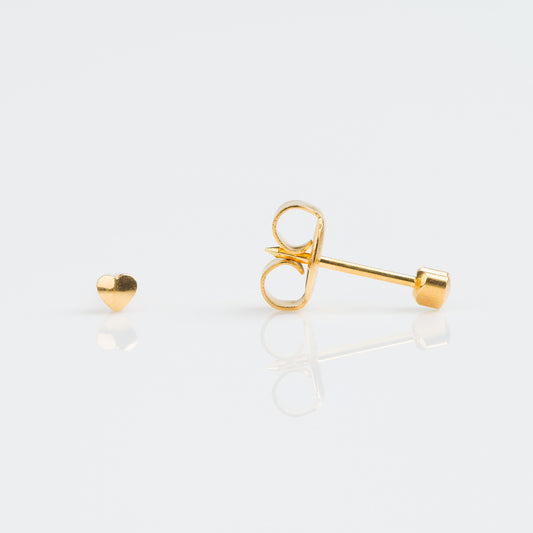Gold Plated 3mm Heart(16)