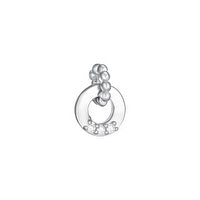 Linked Together Connector - Sterling Silver