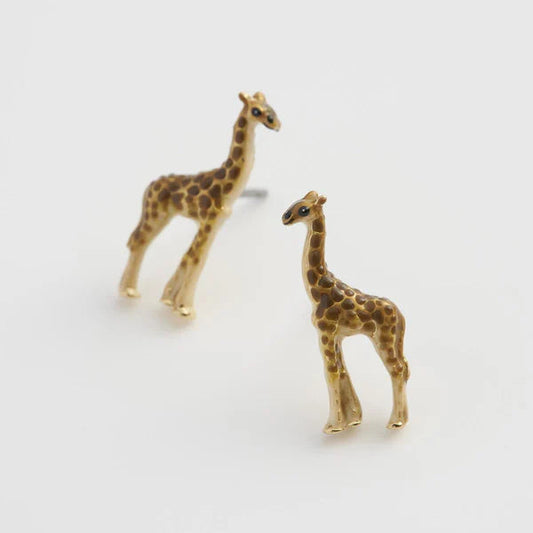 Giraffe Stud Earrings