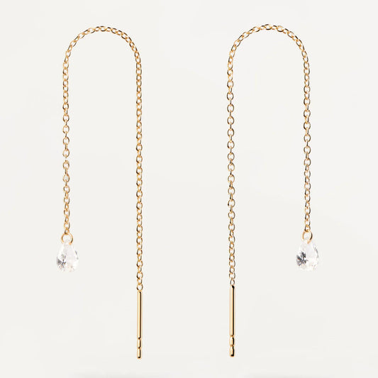 Waterfall Drop Threader Earrings