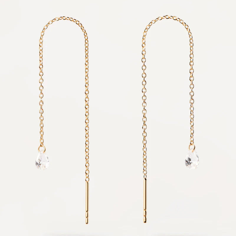 Waterfall Drop Threader Earrings