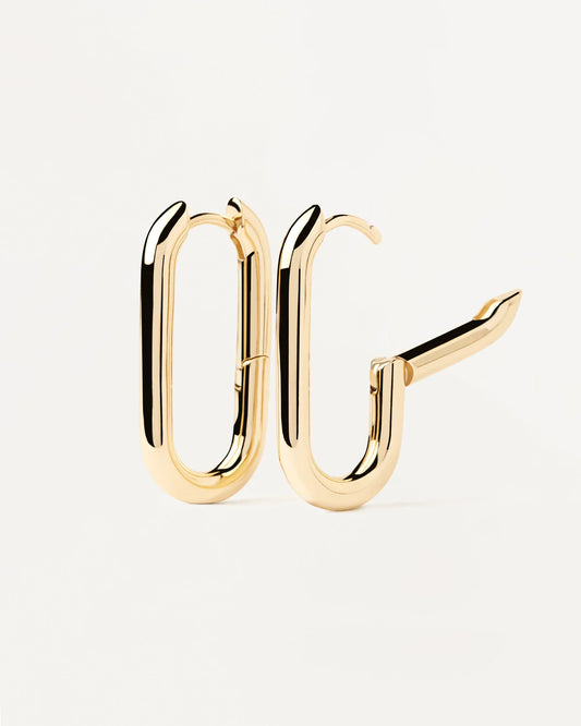 Beat Hoop Earrings