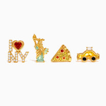 Big Apple Stud Set - Gold